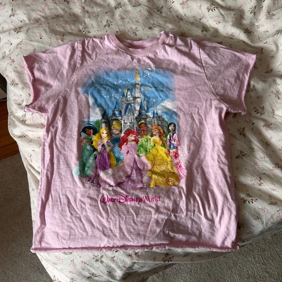 Pink Disney Princess Tee - Picture 1 of 3